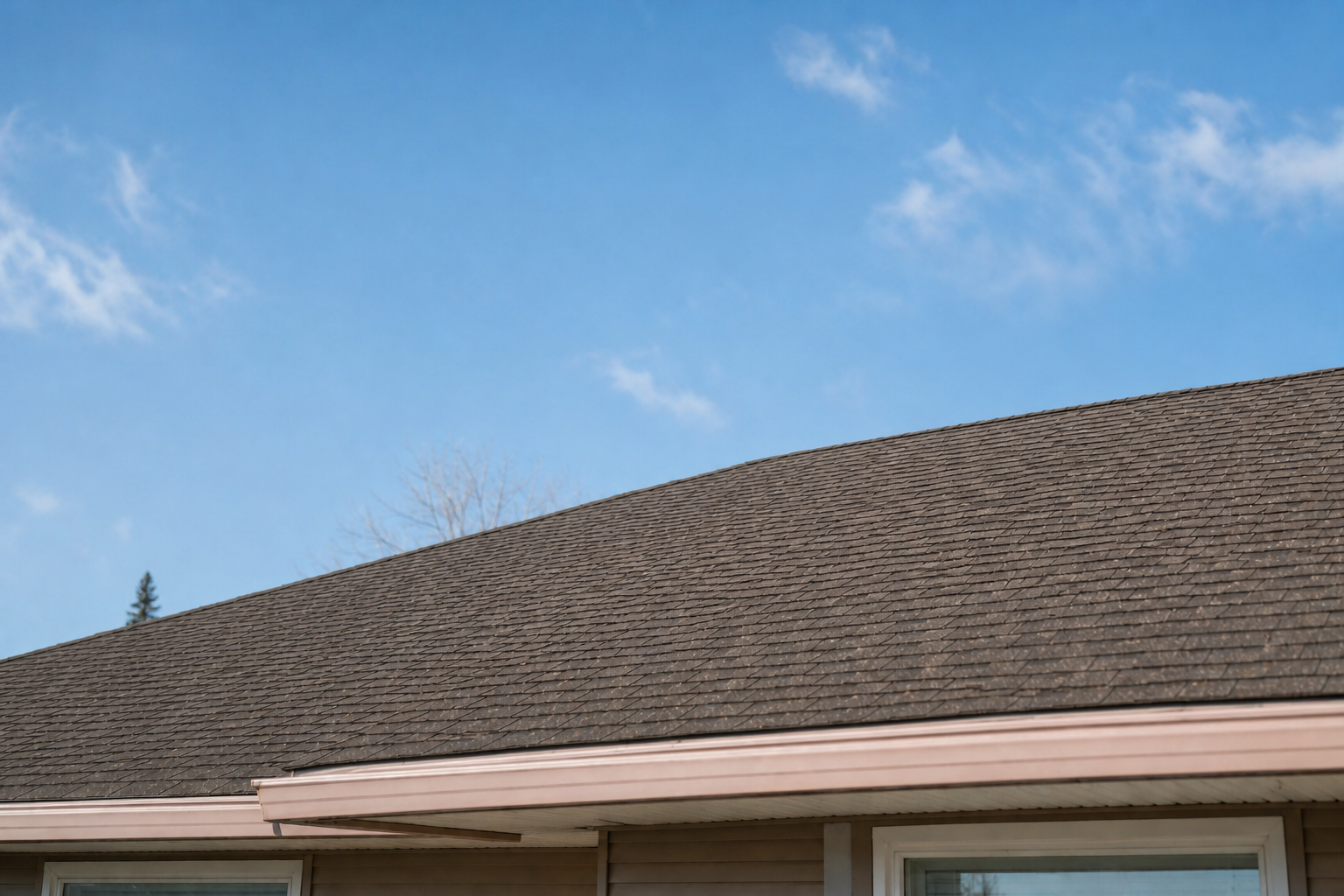 J. L. Moore Construction Roofing - finished roof in Richardson